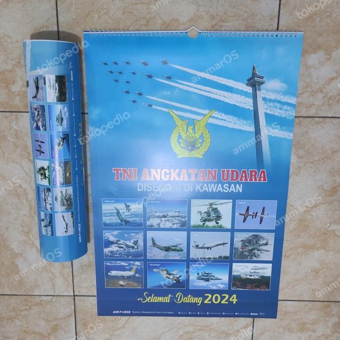 

Kalender Dinding Tni Au Tahun 2024 Kualitas Premium