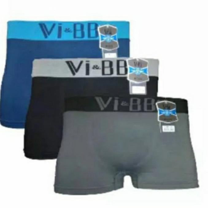Celana Dalam Pria Boxer V-BB Underwear Cd 3 Pcs