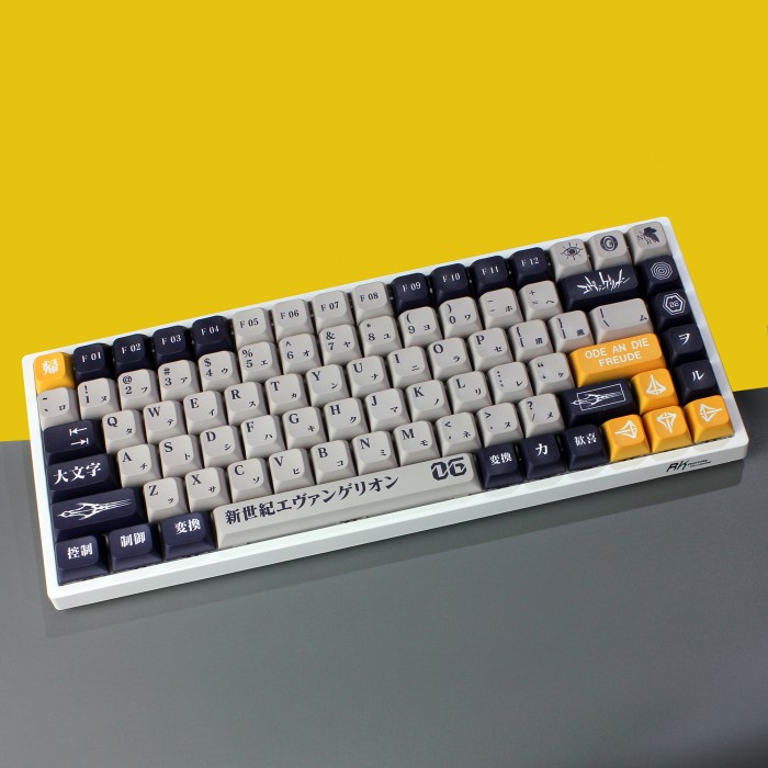 KEYCAPS PBT EVANGELION 06 XDA PROFILE SUBLIM MECHANICAL KEYBOARD