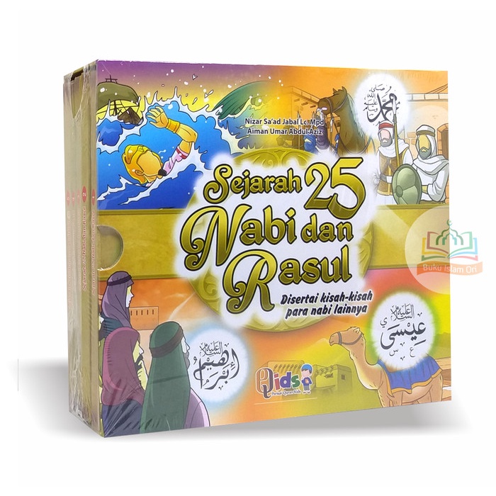 

Baru!! Sejarah 25 Nabi Rasul ORI 1set - Perisai Qids