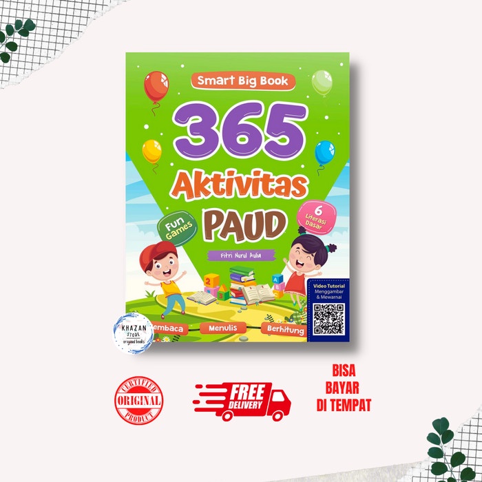

[SALE MURAH] Buku Anak : SMART BIG BOOK 365 AKTIVITAS PAUD PROMO SPECIAL