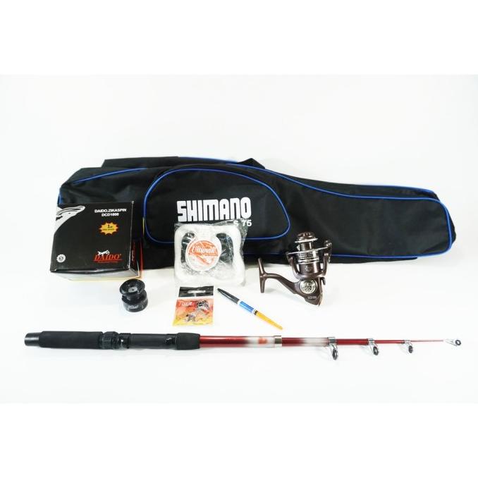 SET ALAT PANCING KOMPLIT REEL DAIDO SPOOL BESI DAN JORAN ANTENA 150
