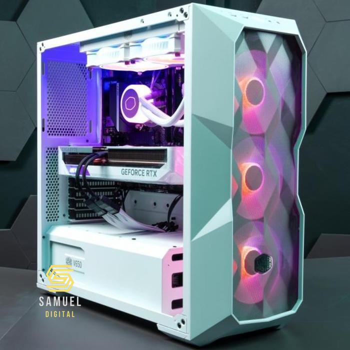 PC Gaming High End i9-13900K RAM 32GB RTX 4070 12GB Siap Pakai - SAMUEL DIGITAL 90