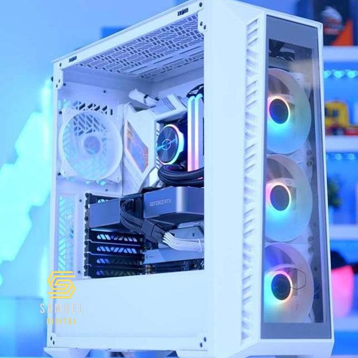 GeForce RTX Studio PC Myth CR01-BK GeForce RTX 4070 Ti - SAMUEL DIGITAL 90