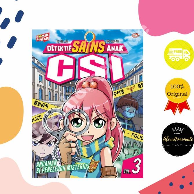 Buku - Komik Pintar : Detektif Sains Anak CSI 03 - Ancaman Si Penelepo