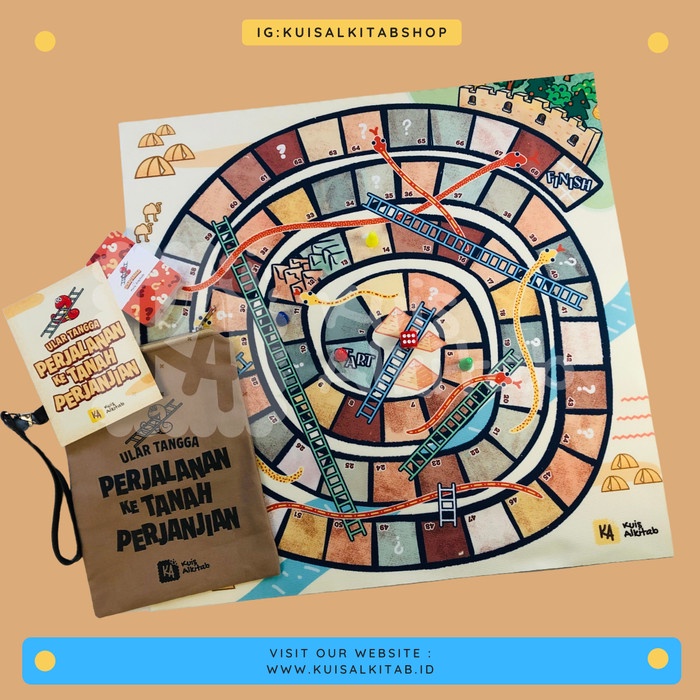 Ular Tangga Alkitab/Games Kristen/Permainan Anak Kristen/Kuis Alkitab