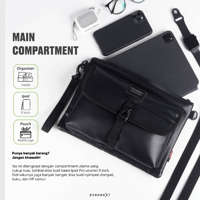 Sling Pouch Bag Ipad Air Pro 11 Inch Tas Tablet Anti Air Waterproof Ready