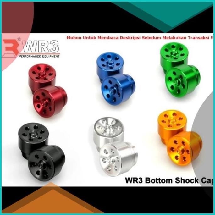 Tutup Cover Bottom Shock USD Double Disc Cakram WR3 ZX25R ZX25RR 16nov