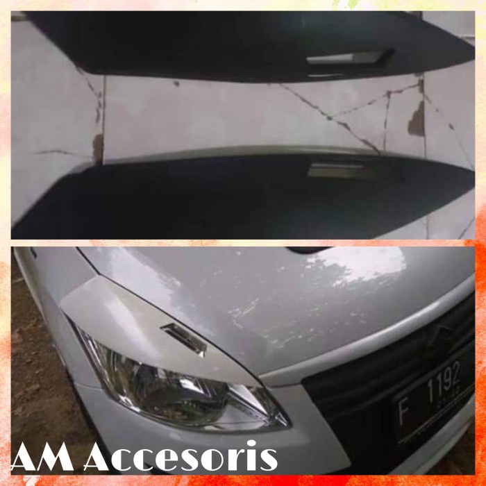 Baru Eyelid Mata Sipit Alis Lampu Cover Lampu Suzuki Ertiga Thn 2012-2017