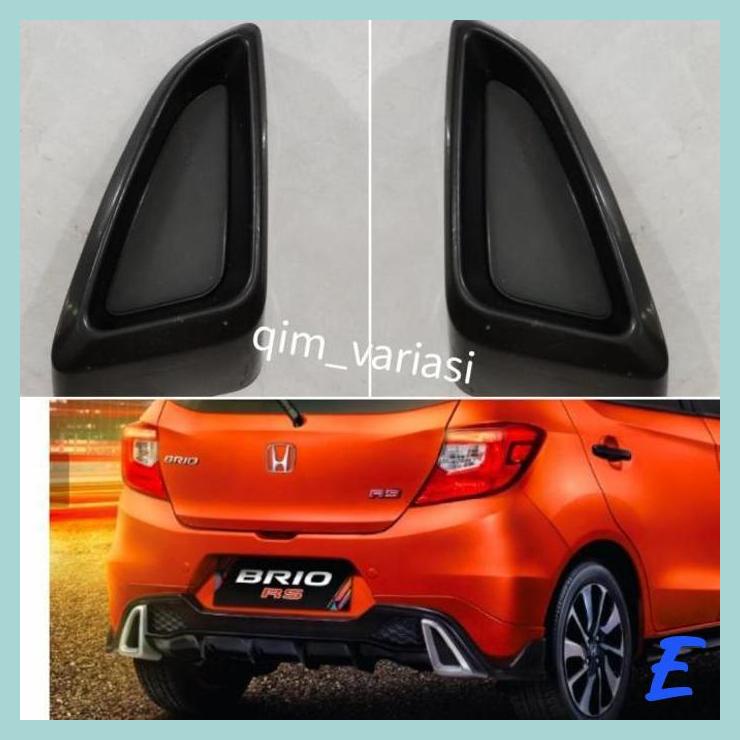 | QMV | COVER SPOILER BUMPER BELAKANG HONDA BRIO RS 2021
