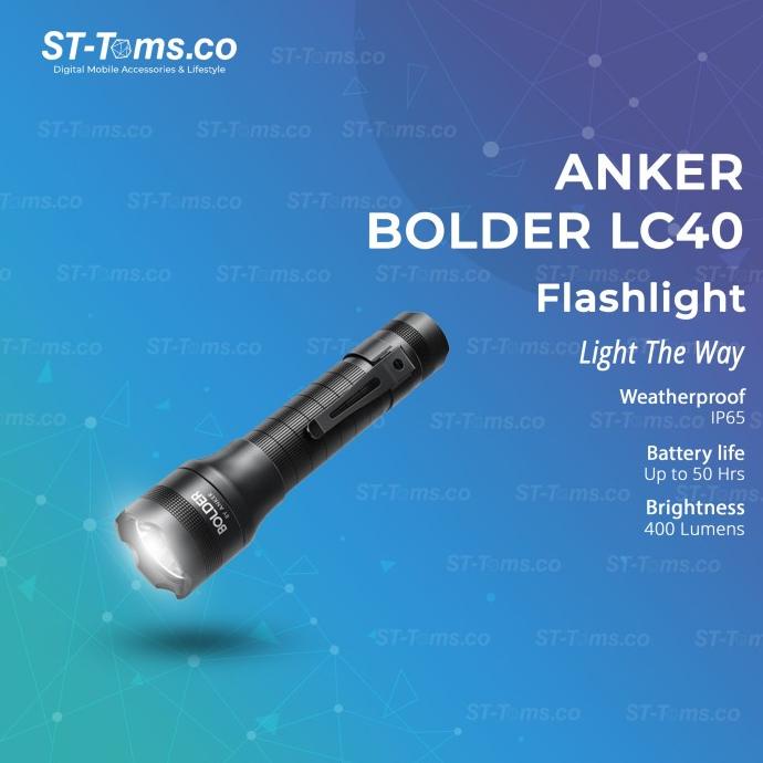 Anker Bolder LC40 Rechargeable Senter Outdoor Flashlight - T1423