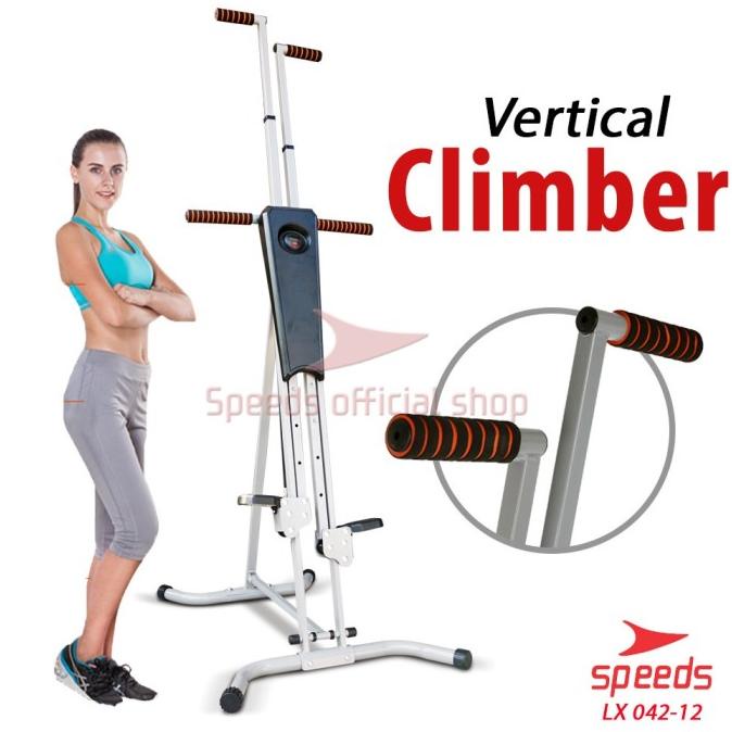 Diskon  Desember Murah Speeds Vertical Climber Alat Fitness Latihan Naik Gunung Unisex 042-12 - Prom