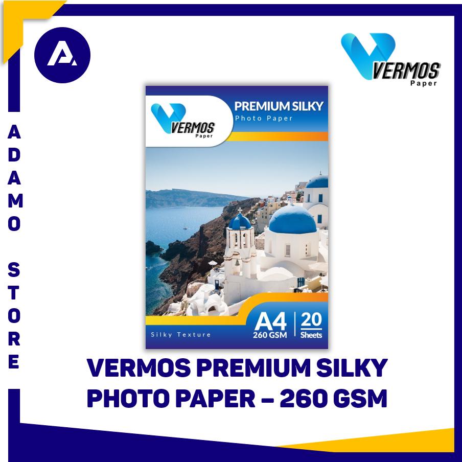 

Flash Sale Kertas Foto Vermos Silky Po Paper A4 260 gsm ,,