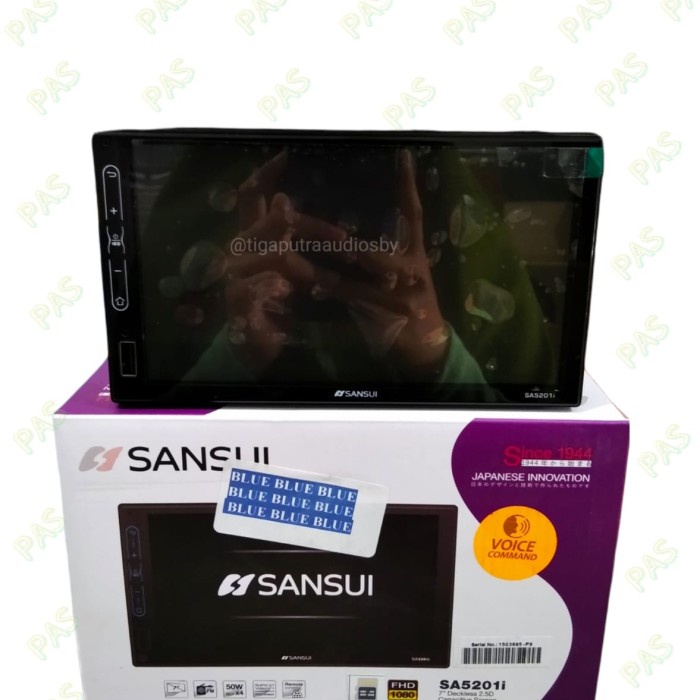 headunit android 7 inch SANSUI 5201i voice command universal