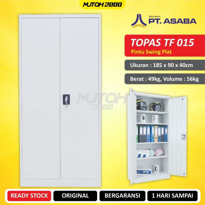 

TOPAS TF-015 LEMARI ARSIP BESI PINTU SWING PLAT