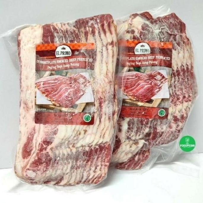

El Primo Smoked Beef Us Shortplate 500Gr | Daging Asap Sapi Slice Lulla.Olstore