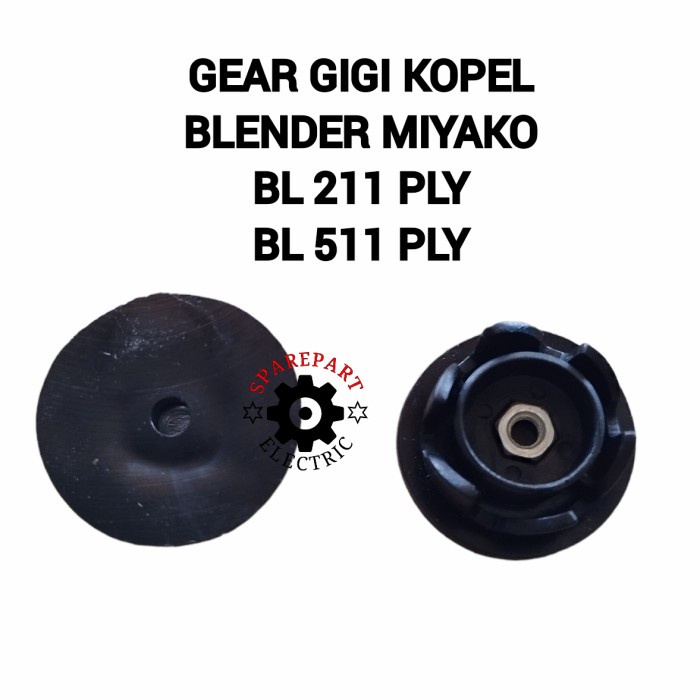 KOPEL GEAR GIGI UNTUK BLENDER MIYAKO WARNA KUNING TIPE BL 211 511 PLY