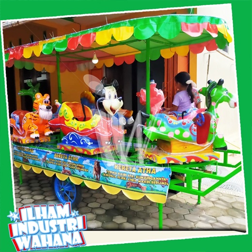 Odong odong Kereta Panggung ANIMAL & ANIMAL NEW