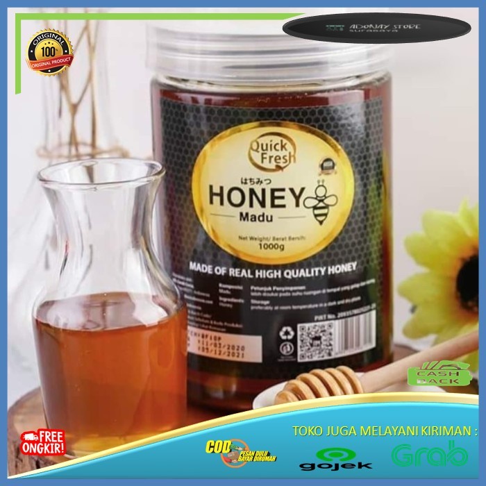 

Madu Quickfresh Asli 1Kg /Quickfresh Honey 1000Gr ( Bucket )