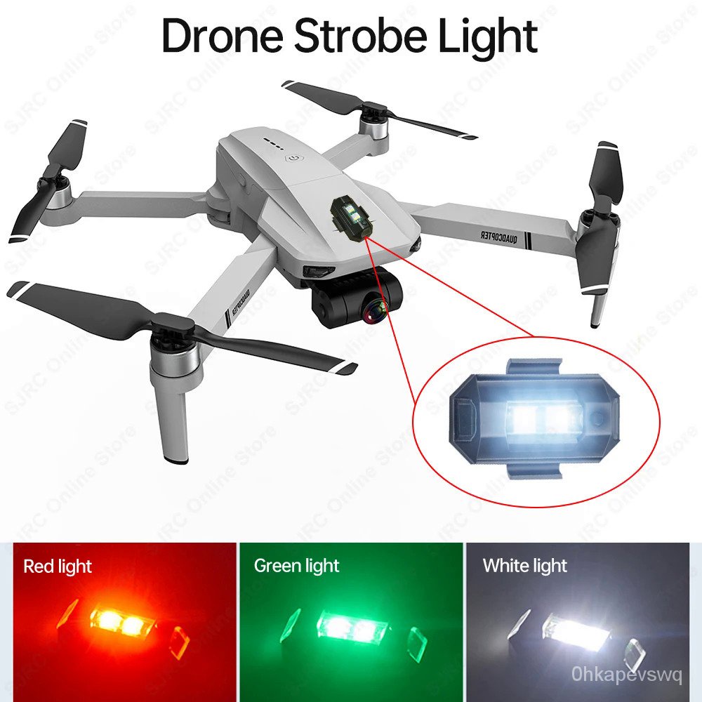 Lampu Strobo Drone Mini untuk DJI Mavic 2, Lampu Kilat Drone ZLL SG906 MAX2 SG906 PRO2 Lampu Penerba