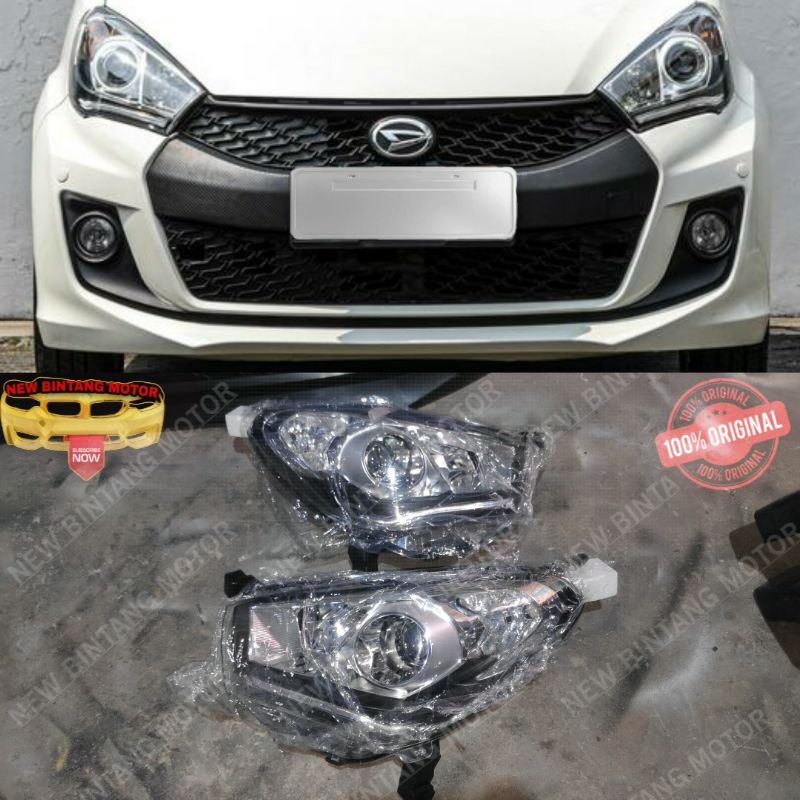 Headlamp daihatsu sirion facelift 2015 2018 original