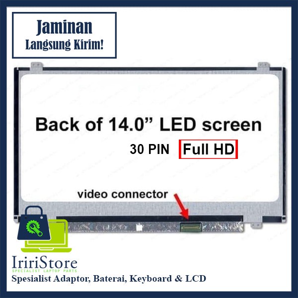 LED LCD 14.0 SLIM 30 Pin full HD 1920 X 1080