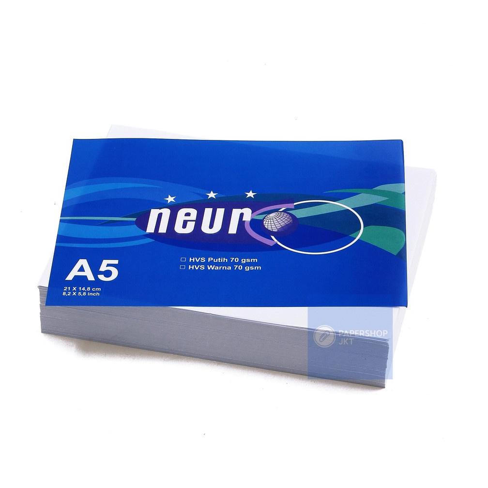

Model Baru NEURO - Kertas a5 hvs Putih 70gr ( A4 / 2 ) -Rim !!