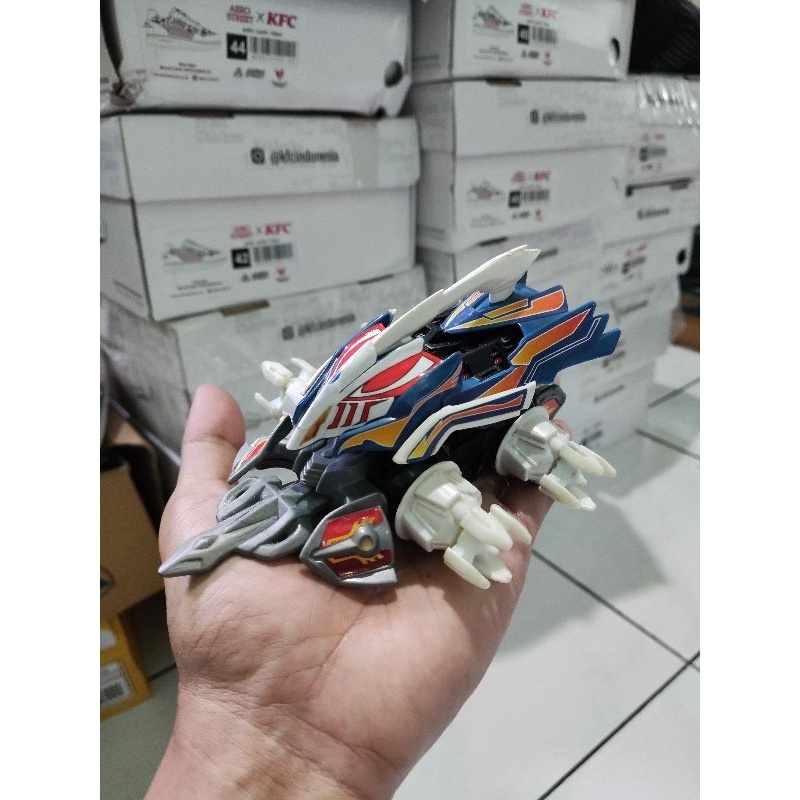 [Terbaru] Crush Gear Turbo Garuda Phoenix Garuda Eagle Dino Spartan Gaiki Dino Phalanx Jiraiya