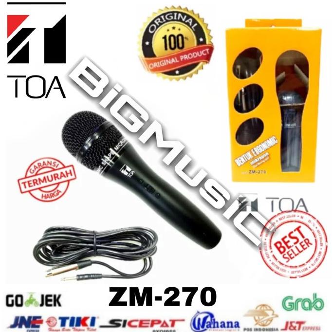 Mic kabel TOA ZM 270 Original Mic Toa zm270