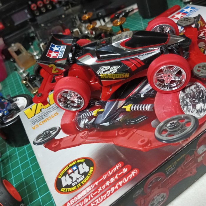 TAMIYA 18062 VANQUISH RS RAKIT PAJANG BARU (anggap 2nd)