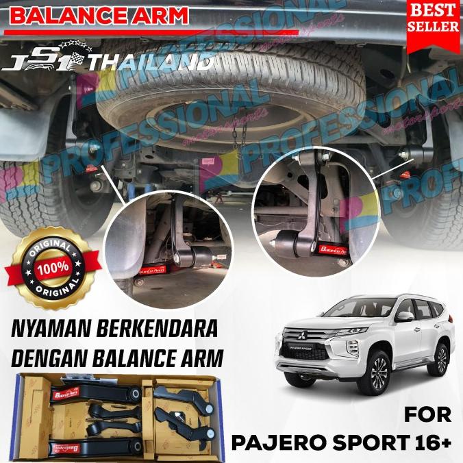 ORI Aksesoris Balance arm Stabiliser Swaybar PAJERO SPORT Hitam 16novz