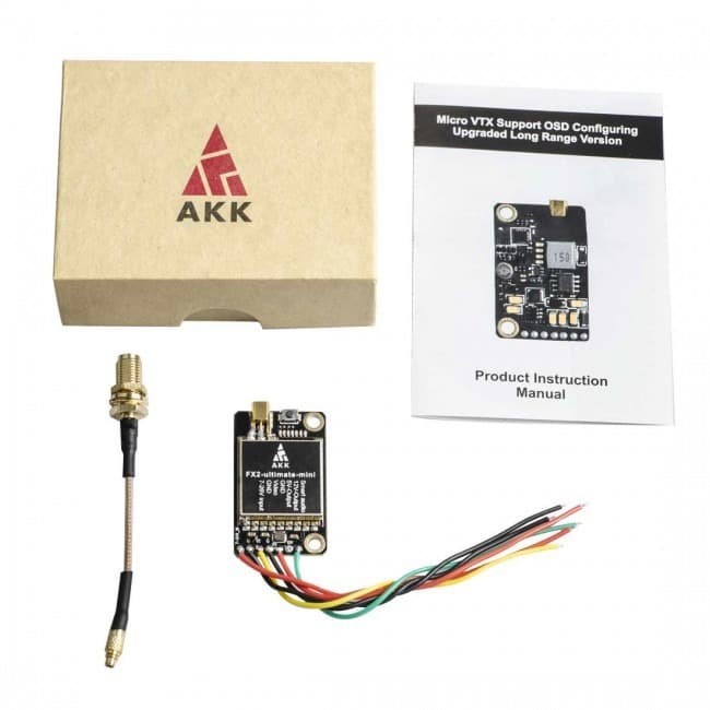 AKK FX2-ULTIMATE-MINI FPV VTX (INTERNATIONAL VERSION) ORIGINAL TERBARU