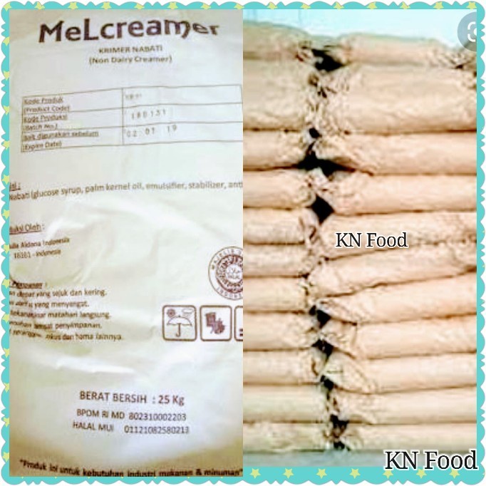 

Bubuk Creamer 1 Sak Creamer Ndc 25 Kg ( Reguler )