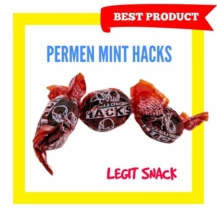 

PERMEN HACKS 100 PCS / HACK MINT CANDY PERMEN PELEGA TENGGOROKAN ASLI Best Seller