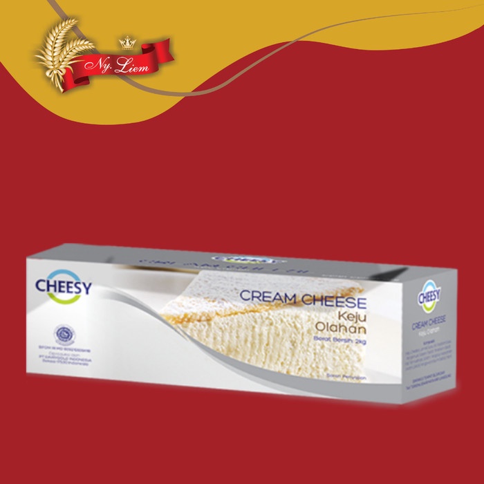 

Cheesy Processed Cream Cheese / Krim Keju 1.9 Kg (Gojek/Grab Only)