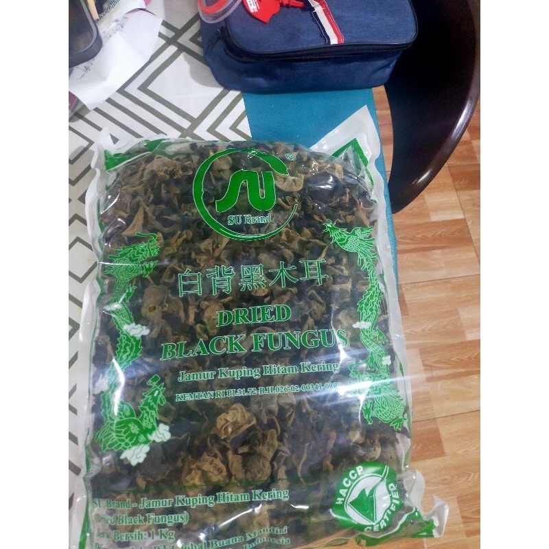 

Jamur Kuping Hitam Su Brand 1 Kg