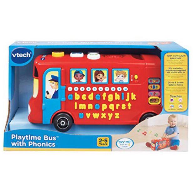 

Vtech Playtime Bus With Phonics Original Stok Terbatas