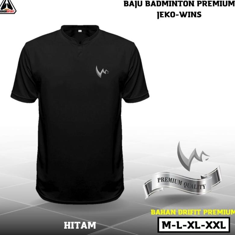 Promo Akhir Tahun Bll Jeko Baju Badminton Kerah Kaos Badminton Berkerah Wangki Baju Olahraga Kaos Te
