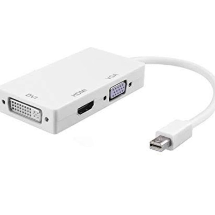 Murah Kabel Konektor Macbook Thunderbolt To Hdmi,Vga,Dvi