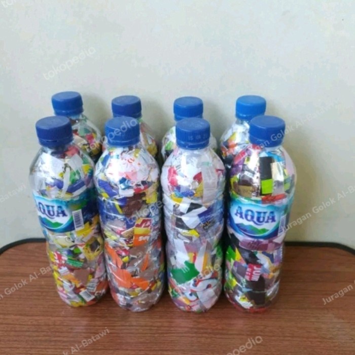 Terbaru Eco Brick Ecobrick Eco Bricks Ecobricks Sampah Plastik Fullpadat 600Ml Promo Terlaris