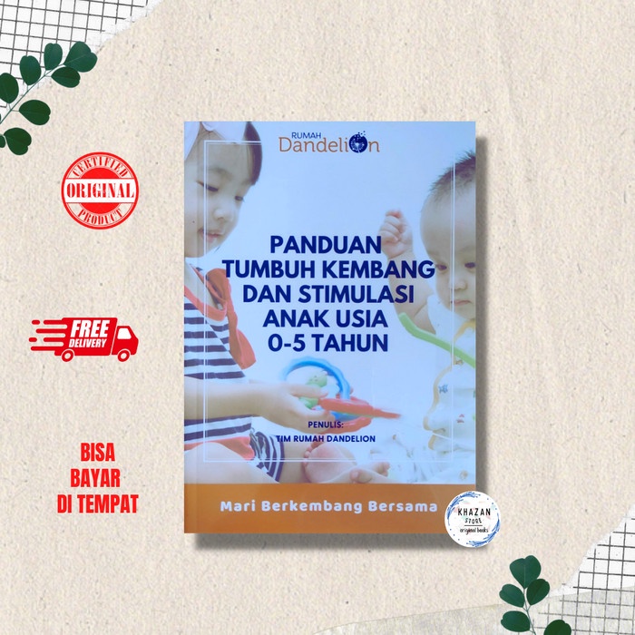 

[SALE MURAH] Panduan Tumbuh Kembang dan Stimulasi Anak Usia 0-5 tahun TERBAIK