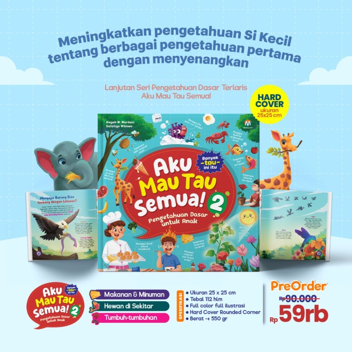

[SALE MURAH] BUKU AKU MAU TAU SEMUA 2 BOOM SALE