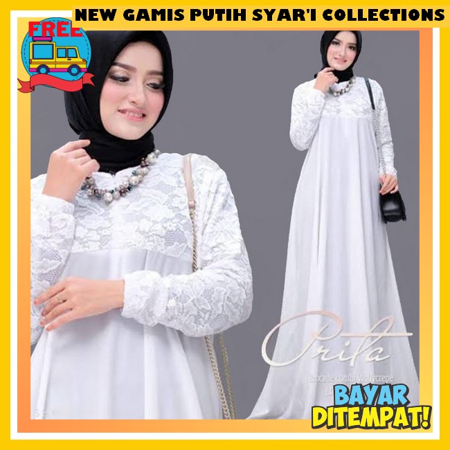 Gamis Remaja Elegan Simple Bsju Gamiz Prempuan Dewasa Syari Jumbo Haji Baju Muslim Perempuan Remaja 