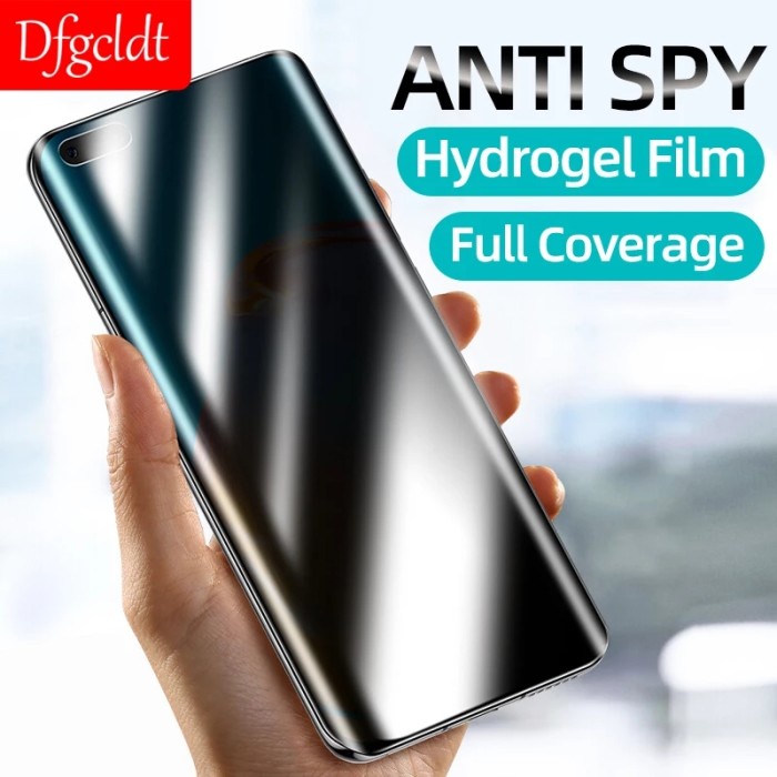LG VELVET HYDROGEL Anti Spy Privacy Non Tempered Glass sampshop