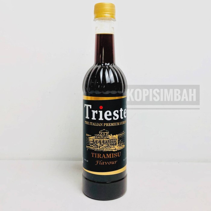 

*#*#*#] Trieste syrup rasa TIRAMISU Minuman Sirup Kopi Premium Italia