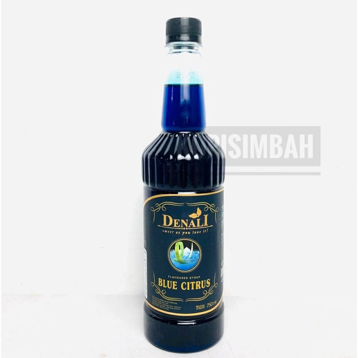 

langsung order saja] Syrup Denali Rasa BLUE CITRUS 750 ml Sirup Minuman Bartender Kopi Dll