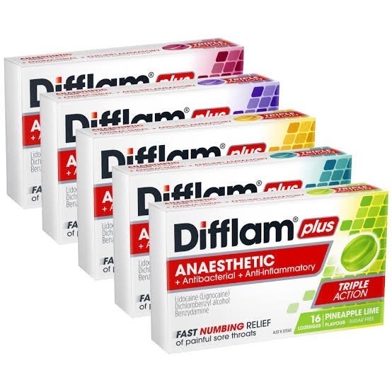 

Difflam Plus Antibacterial + Anti-Inflammatory