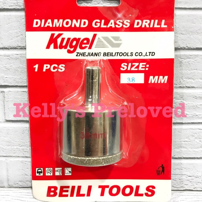 

Kugel Hole Saw Kaca 38Mm - Mata Bor Holesaw Kaca 38 Mm Original !!!