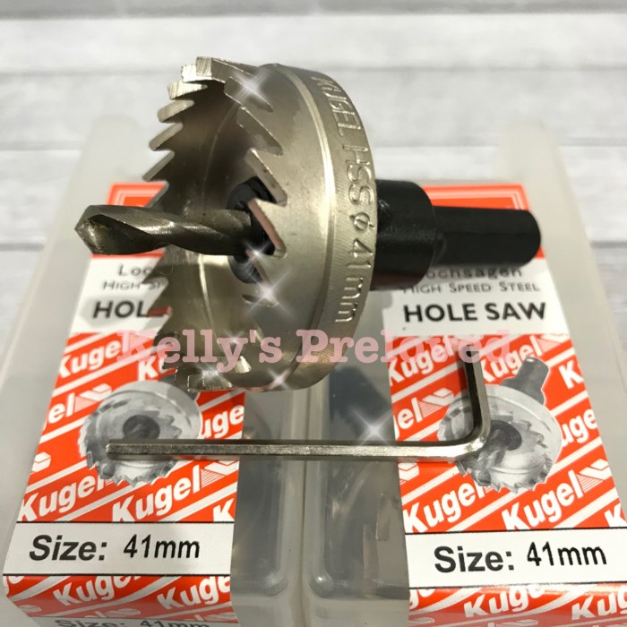

Kugel Hole Saw Besi H.S.S 41 Mm - Mata Bor Besi Hss Original !!!