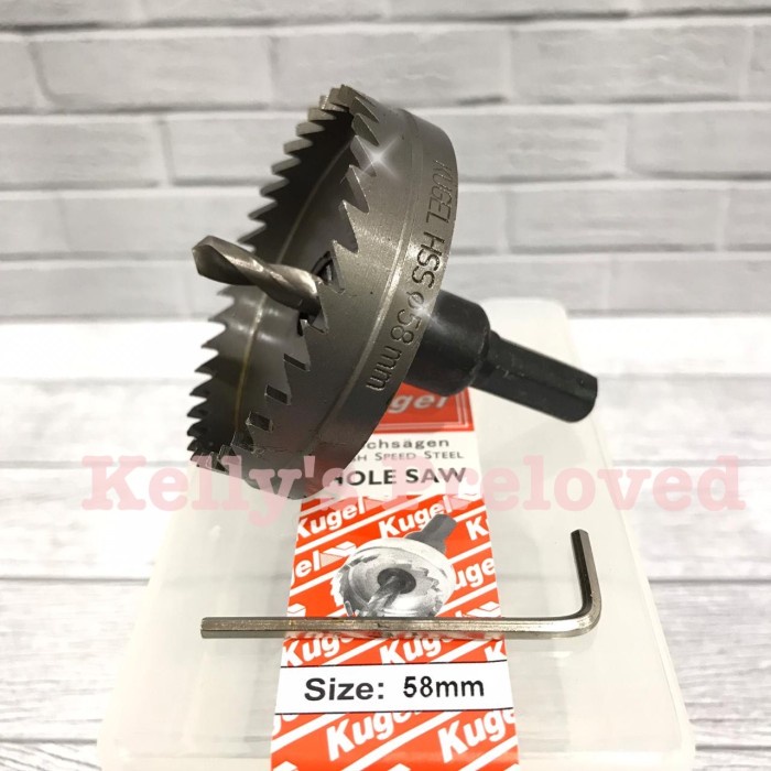 

Kugel Hole Saw Besi H.S.S 58 Mm - Mata Bor Besi Hss Original !!!